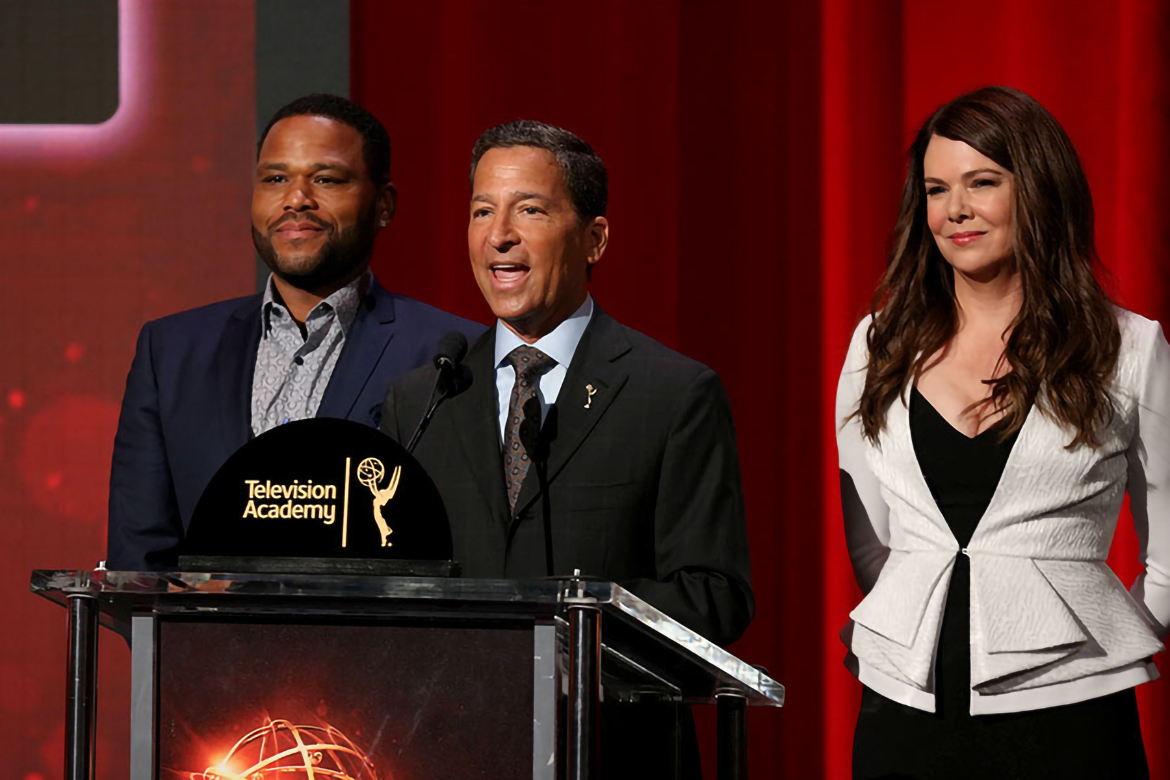 Anthony Anderson and Lauren Graham