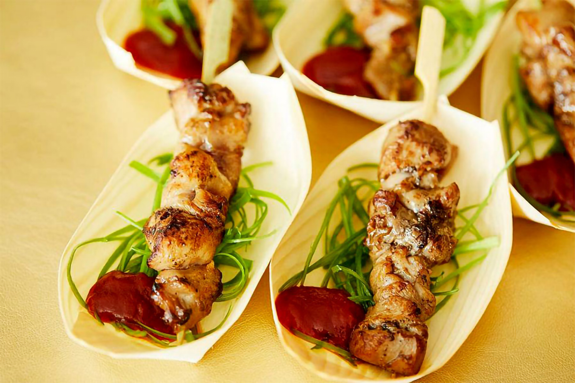 Filipino BBQ Chicken Skewers