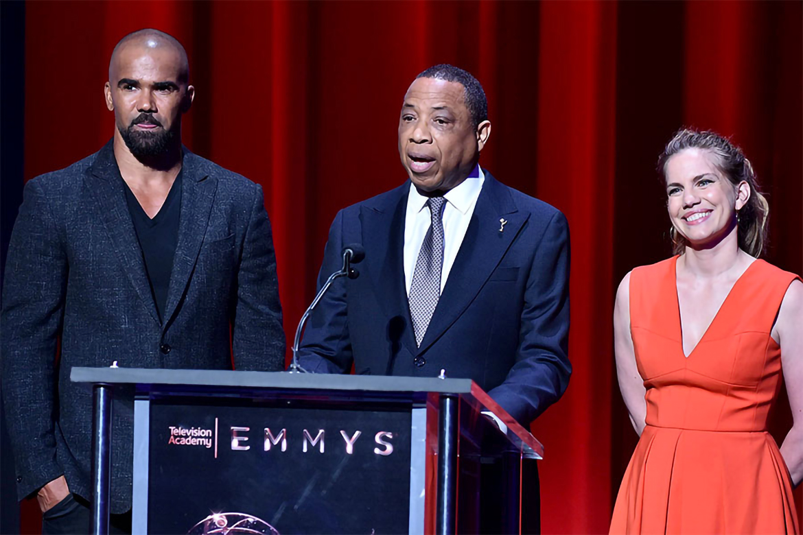 Shemar Moore, Hayma Washington, and Anna Chlumsky