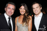 (L-R) Jason Jones, Jennifer Carpenter and Michael C. Hall attend the Governors Ball 