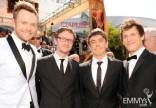 (L-R) Joel McHale, Akiva Schaffer, Jorma Taccone and Andy Samberg