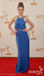 Katie Holmes arrives at the Academy of Television Arts &amp; Sciences 63rd Primetime Emmy Awards