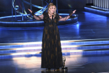 Jennifer Coolidge from The White Lotus accept the award for Outstanding Supporting Actress in a Drama Series at the 75th Emmy Awards