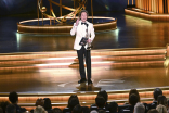 Jeremy Allen White from The Bear accepts the award for Outstanding Lead Actor in a Comedy Series at the 75th Emmy Awards 