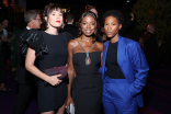 Katie White, Sydnee Washington of Bridesman and JoJo Gibbs at the Governors Gala at the 2022 Creative Arts Emmy Awards.