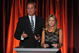 Presenters David Goldstein and Dorothy Lucey at the 66th Los Angeles Area Emmys.