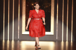 Rachel Bloom on stage at the 2019 Creative Arts Emmys.