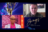 RuPaul presents the Emmy for Outstanding Documentary Or Nonfiction Series to Jason Hehir for The Last Dance on Night Five of the Creative Arts Emmys. 