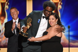 W. Kamau Bell and Geraldine Porras