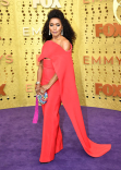 Angela Bassett on the red carpet on the 71st Emmy Awards.