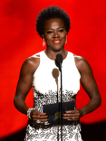 Viola Davis presents an award at the 67th Emmy Awards.