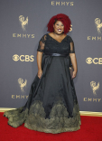 Ashley Nicole Black on the red carpet at the 2017 Primetime Emmys.