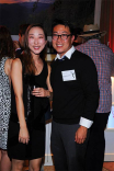 Jiwon Kim and Dennis Kwon at the Documentary Programming and Reality Programming nominee reception in North Hollywood, California.