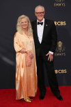 Mary Yeager and John Lithgow arrives at the 73rd Emmy Awards, September 19, 2021 in Los Angeles, California.