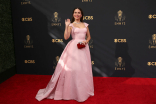 Sophia Bush arrives at the 73rd Emmy Awards, September 19, 2021 in Los Angeles, California.