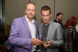 Nicolai Strehl and Neal Weisenberg at the Motion and Title Design Nominee Reception in West Hollywood, California.